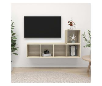 Set TV ormarića, 2 komada, sonoma hrast, iverica