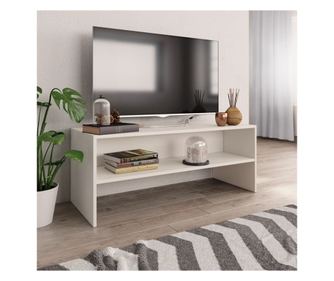 TV komoda, bijela, 100 x 40 x 40 cm, PAL