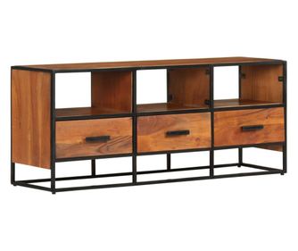 TV komoda, 110x30x45, masivno drvo akacije