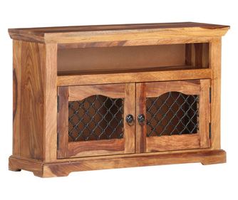 TV komoda, 90 x 30 x 60 cm, masivno drvo sheesham