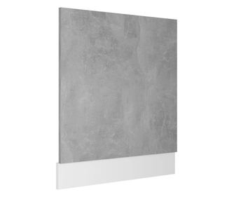 Plošča za pomivalni stroj betonsko siva 59,5x3x67 cm iverna pl.
