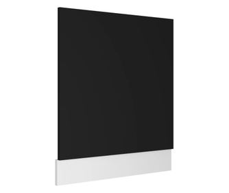 Plošča za pomivalni stroj črna 59,5x3x67 cm iverna plošča