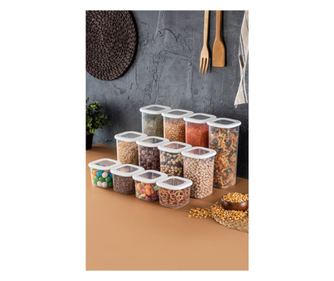 Set 12 škatel za shranjevanje