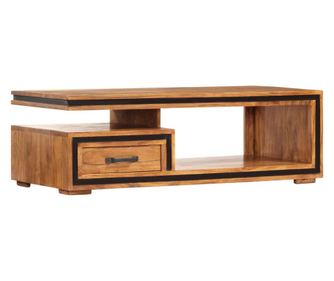 Stolić za kavu, 100 x 45 x 33 cm, masivno drvo akacije