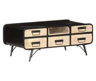 Stolić za kavu, 100 x 50 x 40 cm, masivno drvo manga