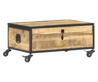 Stolić za kavu, 70 x 50 x 33 cm, masivno drvo manga