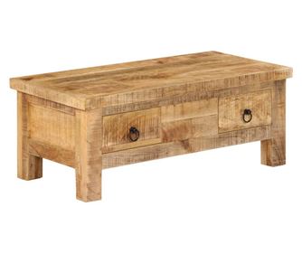 Stolić za kavu, 90 x 45 x 35 cm, masivno drvo manga