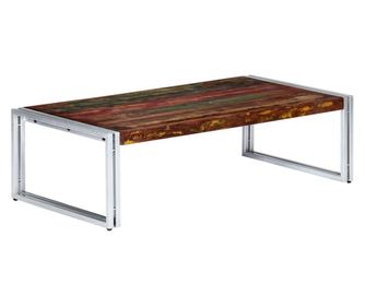 Stolić za kavu, 120 x 60 x 35 cm, reciklirano masivno drvo