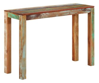 Konferenčný stolík, 110x35x76 cm, recyklované masívne drevo