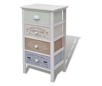 Elegantna francoska omarica s 4 predali les