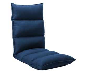 Sklopiva podna stolica od tkanine plava