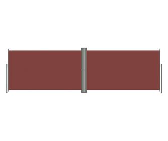 Uvlačiva bočna tenda smeđa 180 x 600 cm