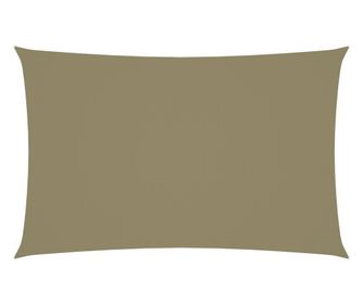 Платно-сенник, Оксфорд текстил, правоъгълно, 4x7 м, бежово