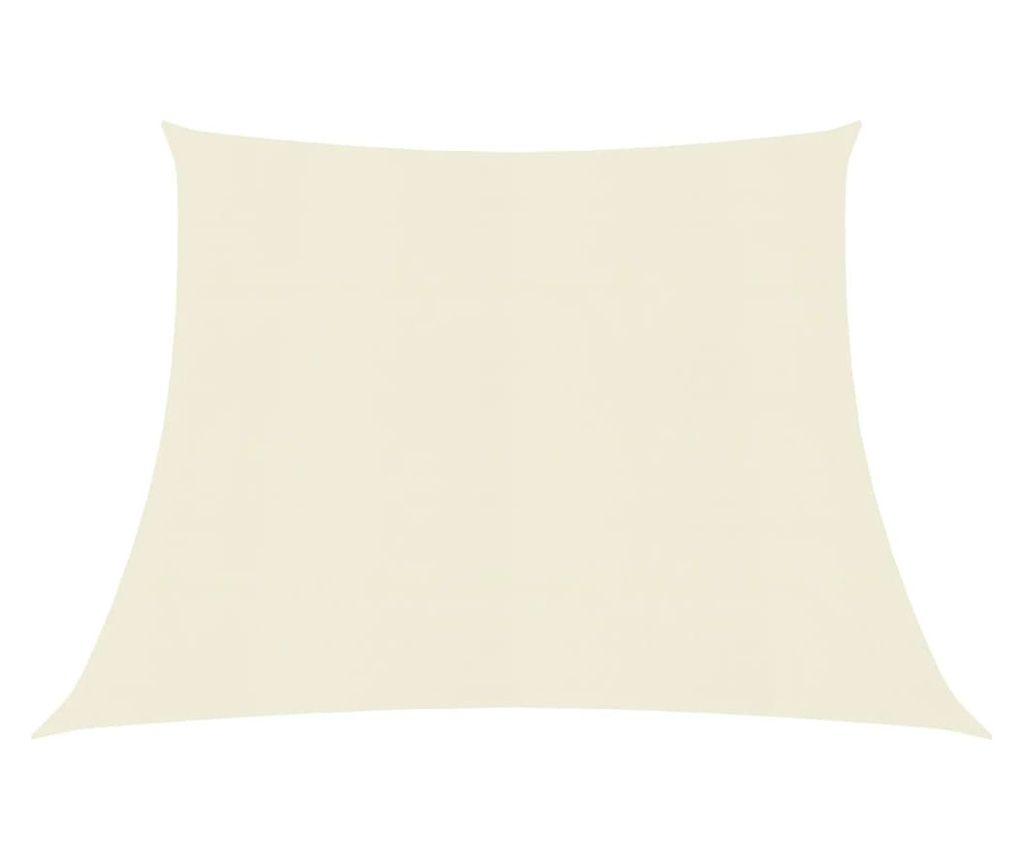 Pânză parasolar, crem, 3/4x2 m, HDPE, 160 g/m²