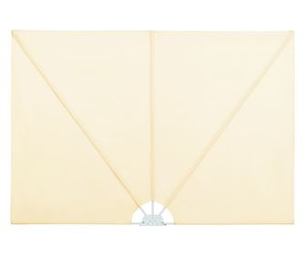 Sklopiva bočna tenda krem 400 x 200 cm