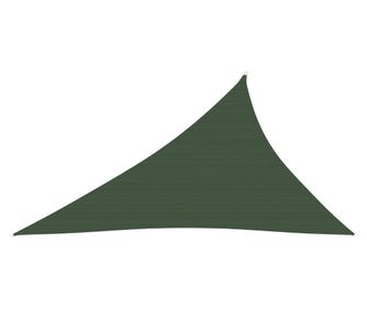 Πανί σκίασης, σκούρο πράσινο, 3x4x5 μ, HDPE, 160 γρ/μ²