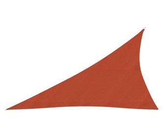 terrakotta HDPE napvitorla 160 g/m² 4 x 5 x 6,8 m