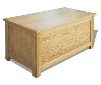 Úložná skříň, 90 x 45 x 45 cm, masivní dubové dřevo