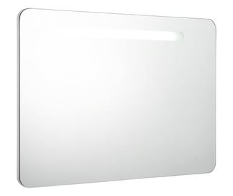 LED шкаф с огледало за баня, 70x9,5x55 см