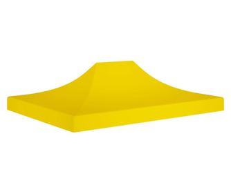 sárga tető partisátorhoz 4,5 x 3 m 270 g/m²