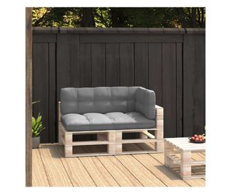 Raklap kanap prna, 3 db, szrke