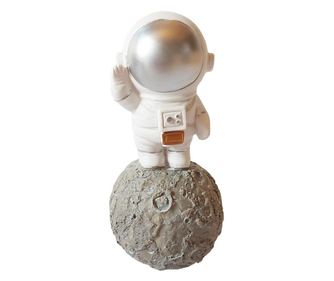 Statueta decorativa, Astronaut pe asteroid, 12 cm, DY202-6B