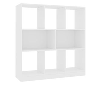fehér forgácslap könyvszekrény 97,5 x 29,5 x 100 cm
