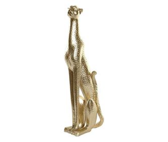 Декоративна фигурка DKD Home Decor Златен Леопард Смола (18.5 x 12.8 x 62 cm)