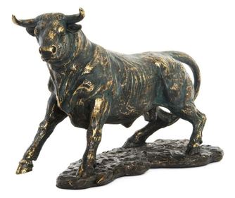 Декоративна фигурка DKD Home Decor Смола Завършек със състаряващо покритие (22 x 11 x 17 cm)