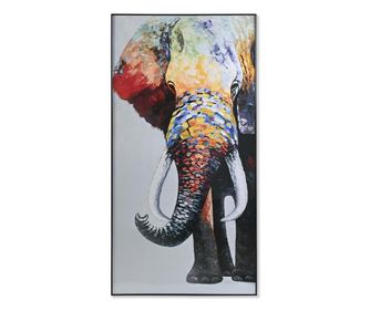 Картина DKD Home Decor Слон Модерен (80 x 3 x 160 cm)