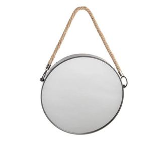 Seinapeegel DKD Home Decor Метал Въже (31 x 4 x 4 cm)