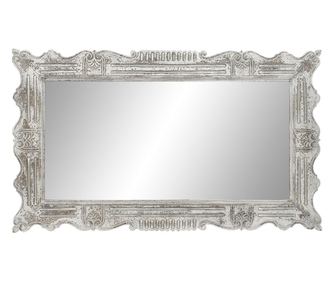 Стенно огледало DKD Home Decor Кристал Златен Дърво манго (148 x 3 x 87 cm)