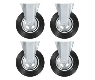 Fiksna kolesa 4 kosi 200 mm