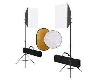 Κιτ Φωτογραφικού Στούντιο με Φώτα Softbox & Ανακλαστήρα