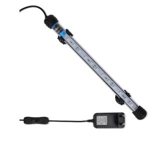 Kék LED-es akváriumlámpa 28 cm