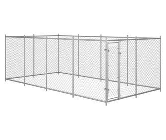 Vanjski kavez za pse 8 x 4 x 2 m