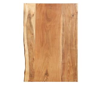 Blat lavoar de baie, 80 x 55 x 3,8 cm, lemn masiv de acacia