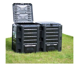 Κομποστοποιητής Κήπου, Μαύρος, 1600 L