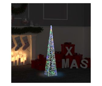 Dekorativni LED konus u više boja, 90 cm, akril