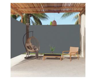 Retractable oldalponyva, antracit, 220x600 cm