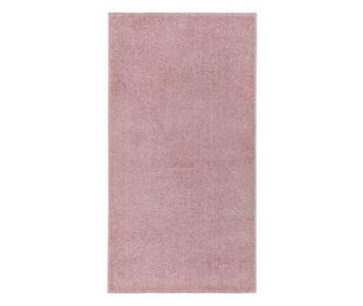 Covor cu fire scurte, roz, 80x150 cm