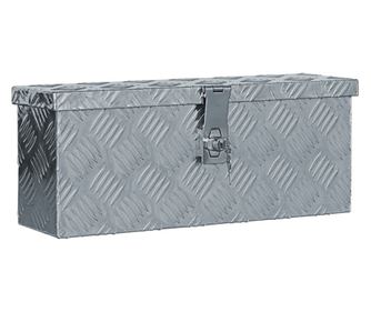 Hliníkový box 48,5 x 14 x 20 cm stříbrný