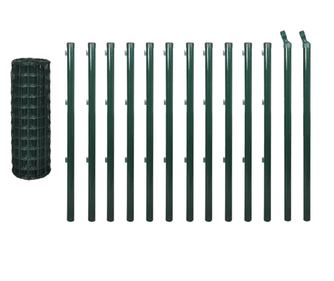 Euro gard, verde, 25 x 0,8 m, otel