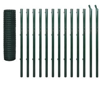 Euro gard, verde, 25 x 1,7 m, otel