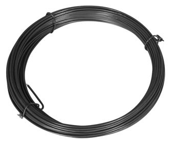 Vezna žica za ograjo 25 m 1,4/2 mm jeklo sive barve