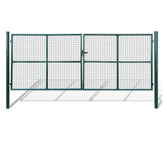 Mrežasta vrtna vrata 415 x 200 cm / 400 x 150 cm