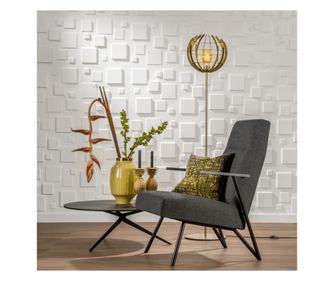 Lambriuri 3D model Squares, 12 buc. GA-WA09