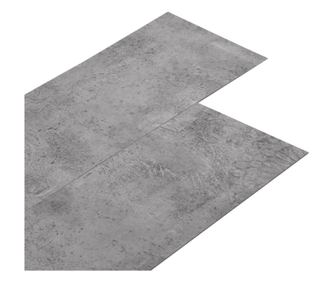 barna cement színű 2 mm-es PVC padlóburkolat 5,26 m²