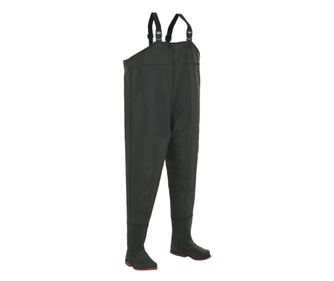 Pantaloni de vanatoare cu cizme, verde, marime 44