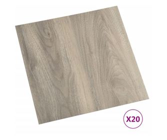 20 db tópszínű öntapadó PVC padlólap 1,86 m²